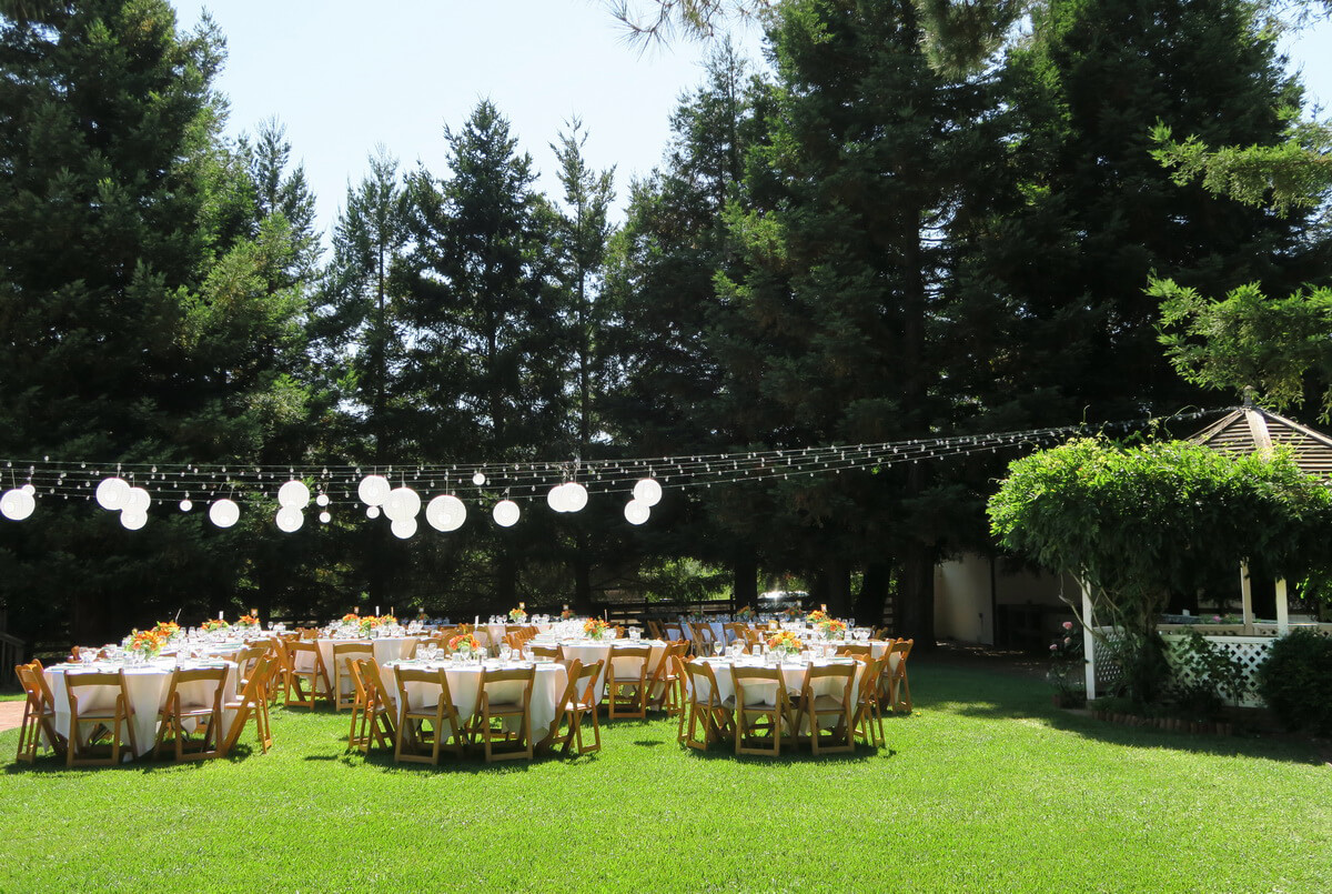Perfect for Garden Wedding at Rancho Nicasio in the Bay Area